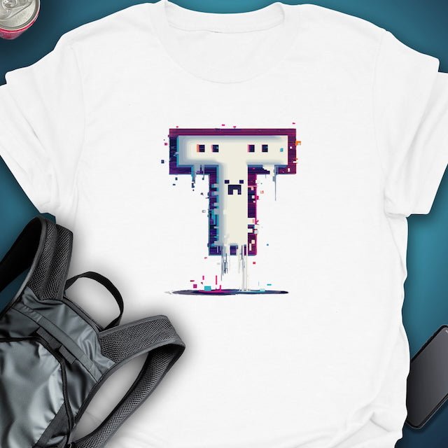 Triptees T-shirt Glitchcore T graphic T-shirt – Festival clothing by Triptees