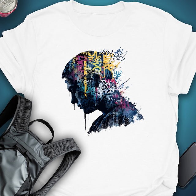 TripTees T-Shirt Graffiti Soul graphic T-shirt – Festival clothing by Triptees