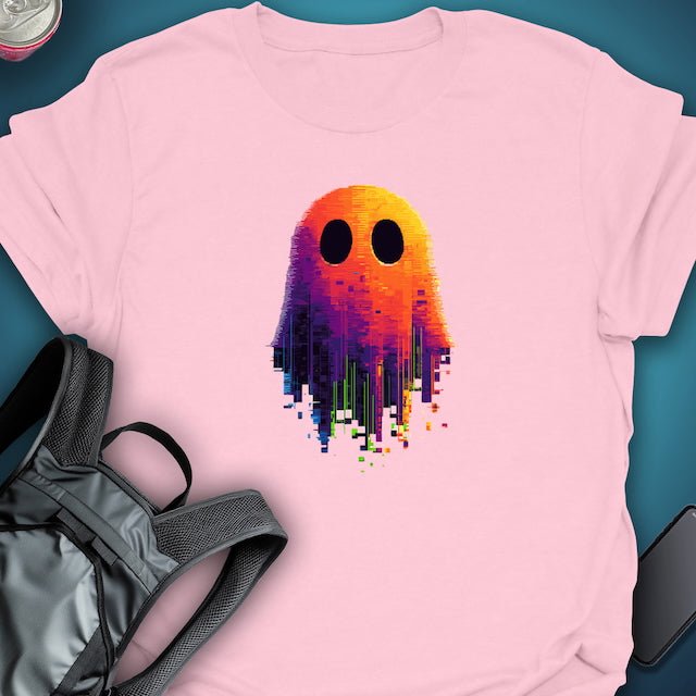 TripTees T-Shirt Haunted Glitch graphic T-shirt – Festival clothing by Triptees