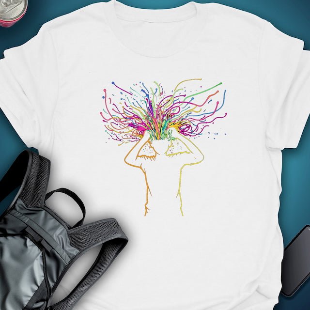 Triptees T-shirt Mind Blown OG graphic T-shirt – Festival clothing by Triptees
