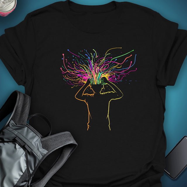 Triptees T-shirt Mind Blown OG graphic T-shirt – Festival clothing by Triptees