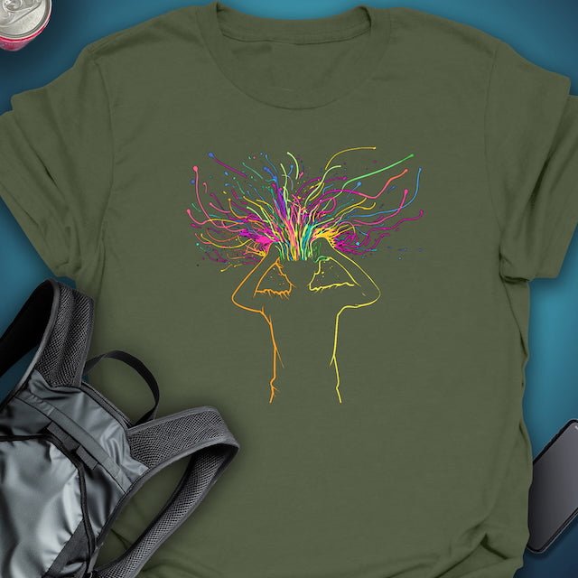 Triptees T-shirt Mind Blown OG graphic T-shirt – Festival clothing by Triptees