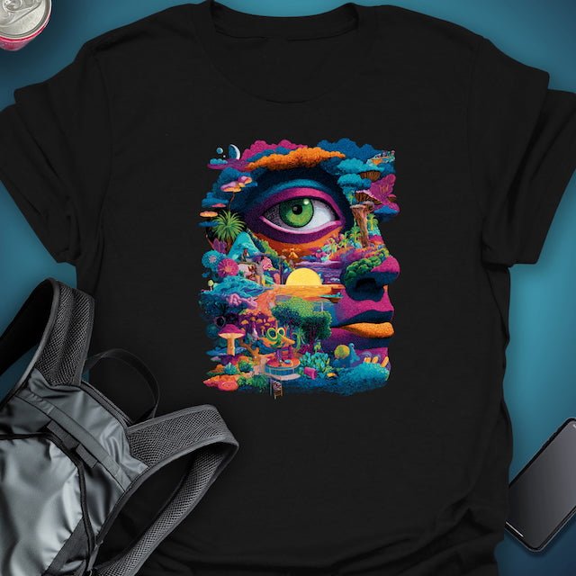 Triptees T-shirt Mindscape graphic T-shirt – Festival clothing by Triptees