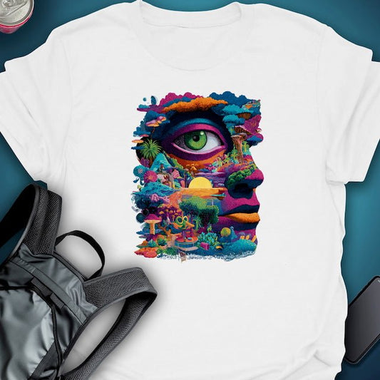 Triptees T-shirt Mindscape graphic T-shirt – Festival clothing by Triptees