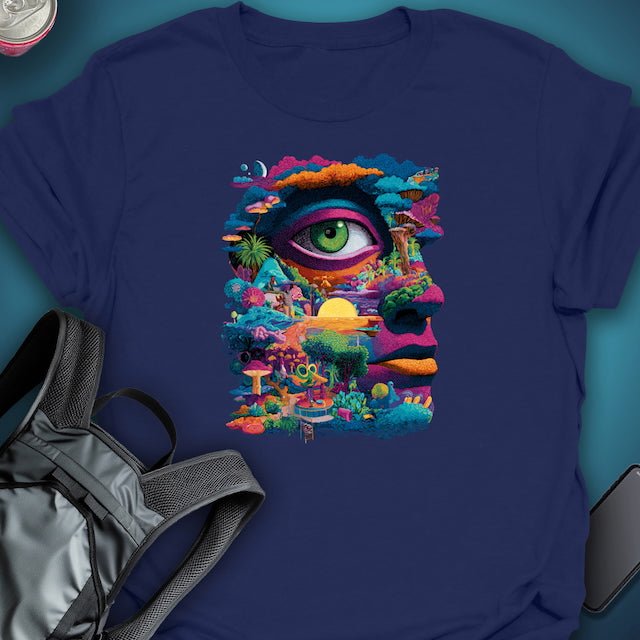Triptees T-shirt Mindscape graphic T-shirt – Festival clothing by Triptees