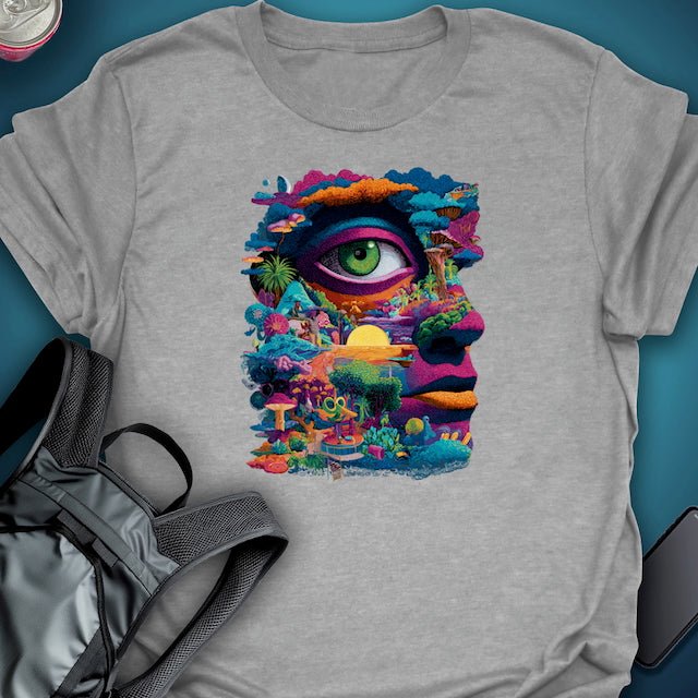 Triptees T-shirt Mindscape graphic T-shirt – Festival clothing by Triptees