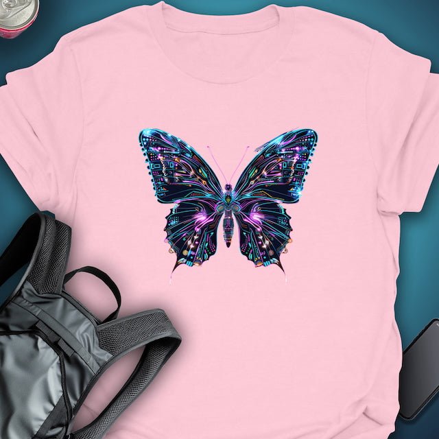 Triptees T-shirt Neon Circuitwing graphic T-shirt – Festival clothing by Triptees