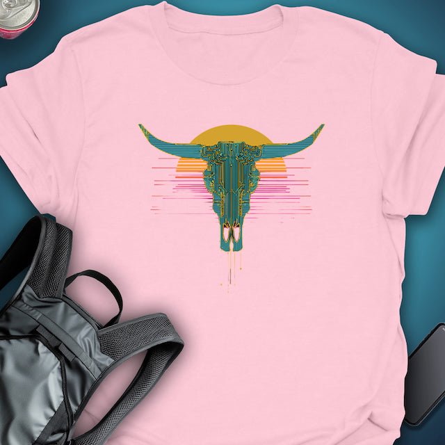 Triptees T-shirt Neon Stampede graphic T-shirt – Festival clothing by Triptees