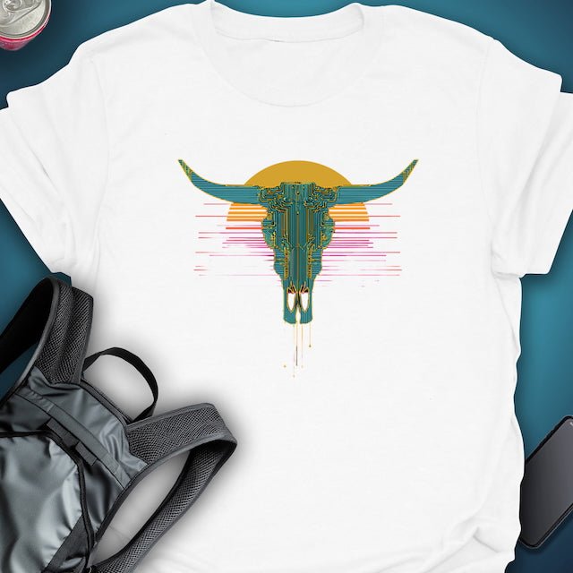 Triptees T-shirt Neon Stampede graphic T-shirt – Festival clothing by Triptees