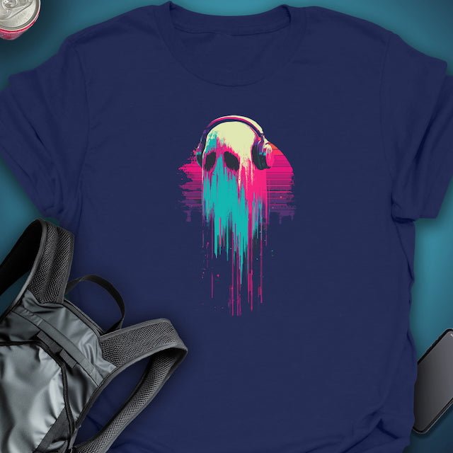TripTees T-Shirt Phantom Beats graphic T-shirt – Festival clothing by Triptees