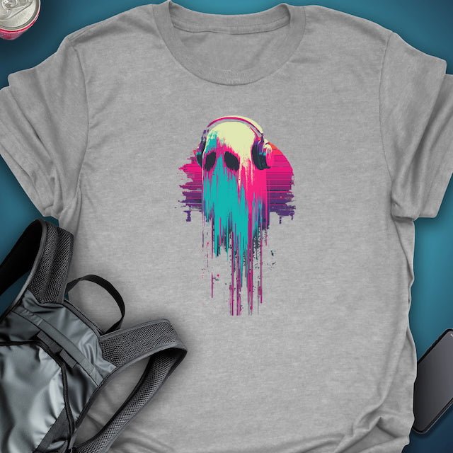 TripTees T-Shirt Phantom Beats graphic T-shirt – Festival clothing by Triptees