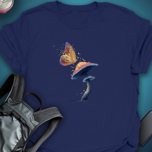 TripTees T-Shirt Shroom Bloom graphic T-shirt – Festival clothing by Triptees