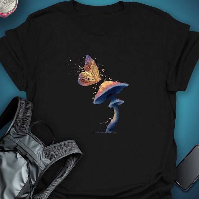 TripTees T-Shirt Shroom Bloom graphic T-shirt – Festival clothing by Triptees