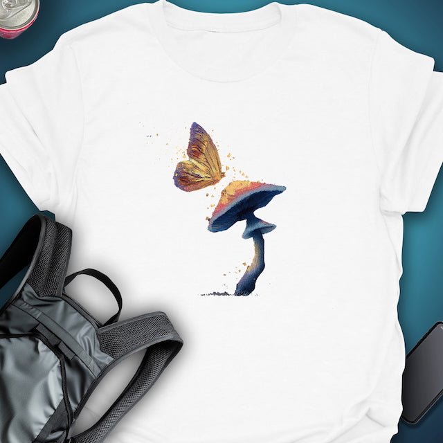 TripTees T-Shirt Shroom Bloom graphic T-shirt – Festival clothing by Triptees
