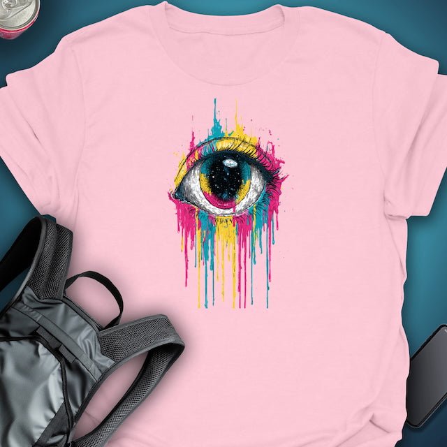 Triptees T-shirt The Eye, The Ever Seeing Eye graphic T-shirt – Festival clothing by Triptees