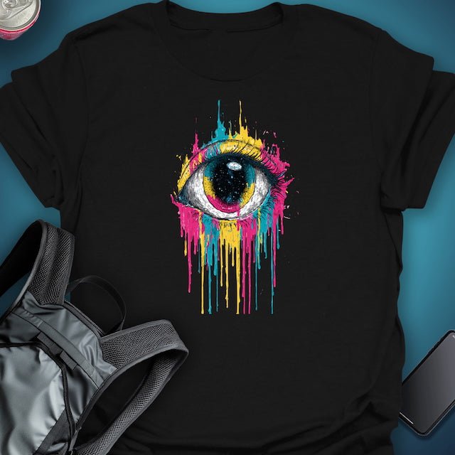Triptees T-shirt The Eye, The Ever Seeing Eye graphic T-shirt – Festival clothing by Triptees