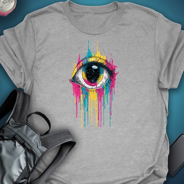 Triptees T-shirt The Eye, The Ever Seeing Eye graphic T-shirt – Festival clothing by Triptees