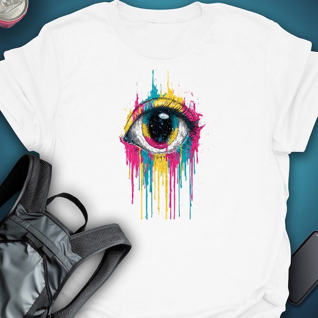 Triptees T-shirt The Eye, The Ever Seeing Eye graphic T-shirt – Festival clothing by Triptees