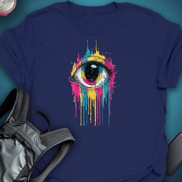 Triptees T-shirt The Eye, The Ever Seeing Eye graphic T-shirt – Festival clothing by Triptees