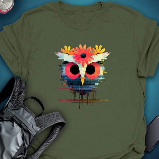 TripTees T-Shirt Totem Eyes graphic T-shirt – Festival clothing by Triptees