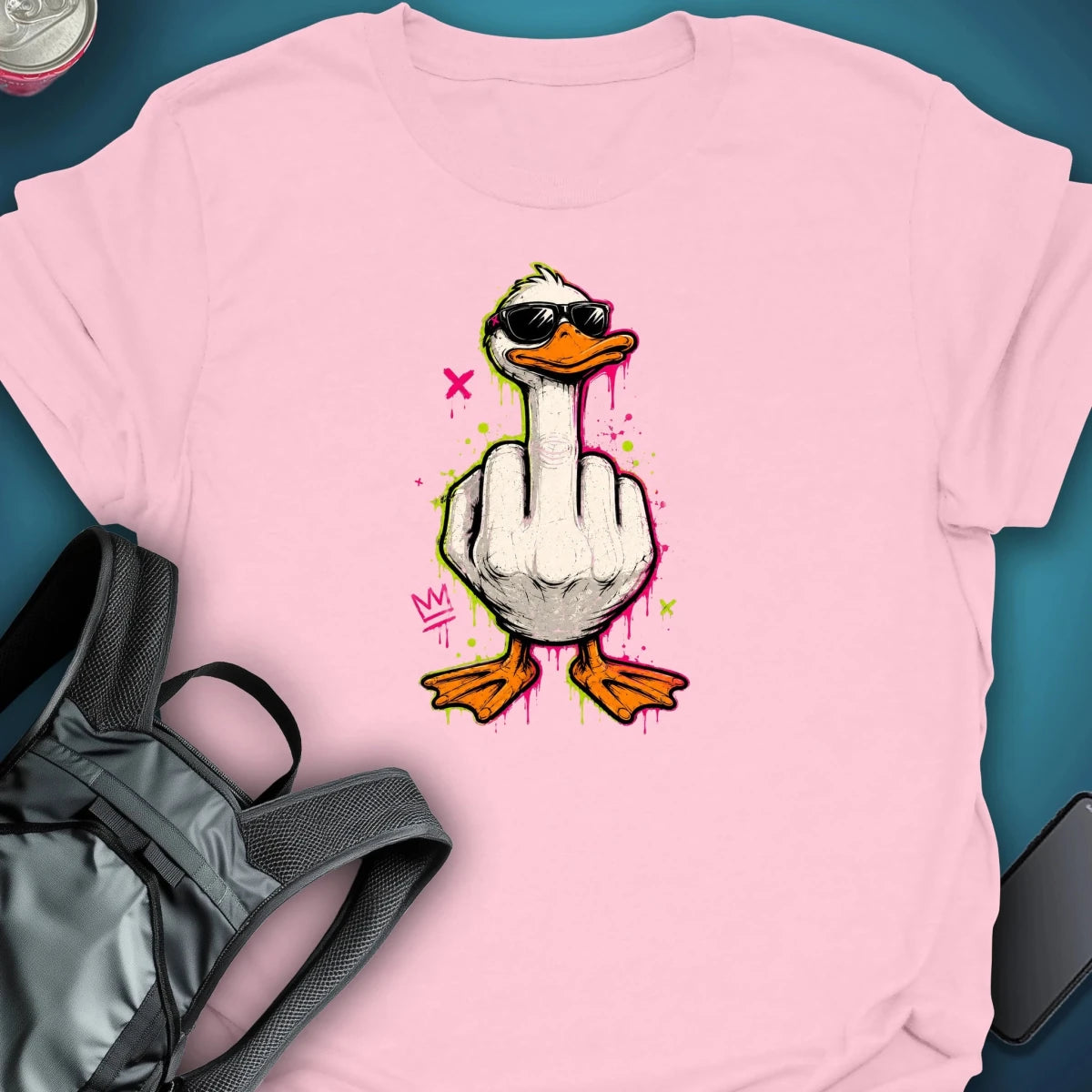 Zero Ducks Graphic T-Shirt graphic T-shirt – Festival clothing by Triptees