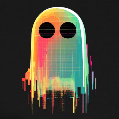 0G Glitch Ghost graphic T-shirt – Festival clothing by Triptees