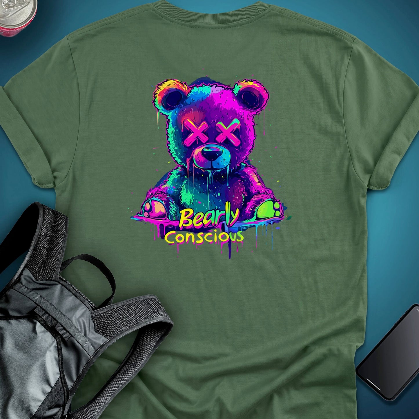 Bearly Conscious (Back Print Edition)