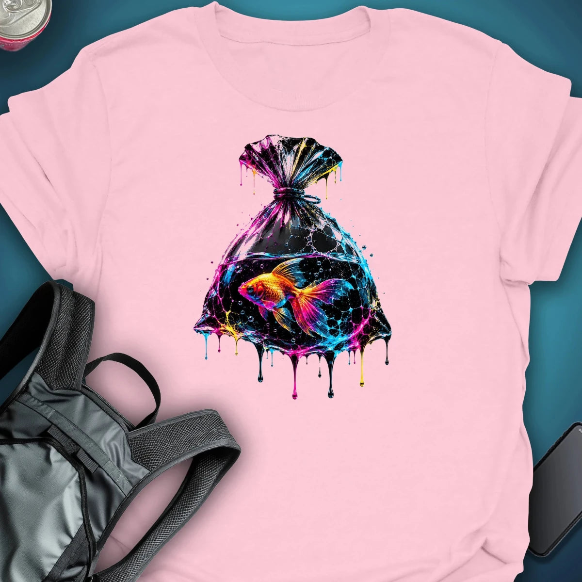 Bagged Goldie Graphic T-shirt graphic T-shirt – Festival clothing by Triptees