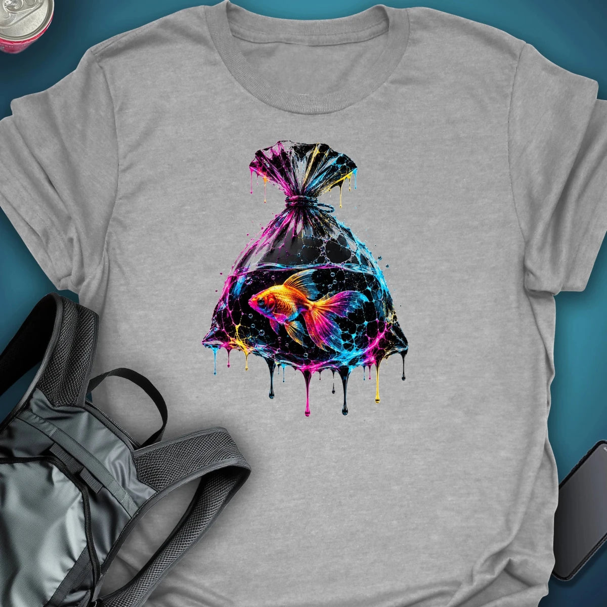 Bagged Goldie Graphic T-shirt graphic T-shirt – Festival clothing by Triptees
