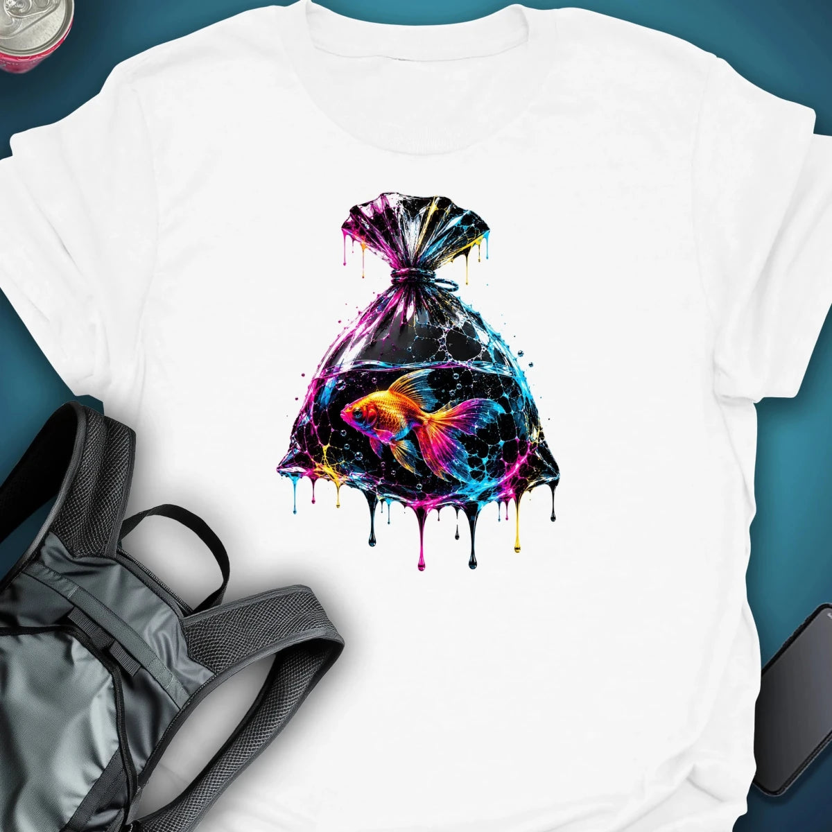 Bagged Goldie Graphic T-shirt graphic T-shirt – Festival clothing by Triptees