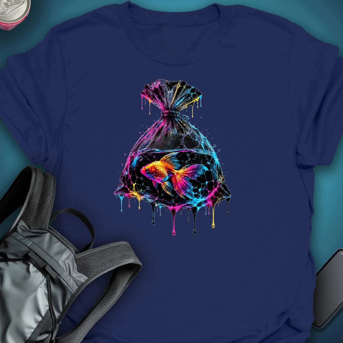 Bagged Goldie Graphic T-shirt graphic T-shirt – Festival clothing by Triptees