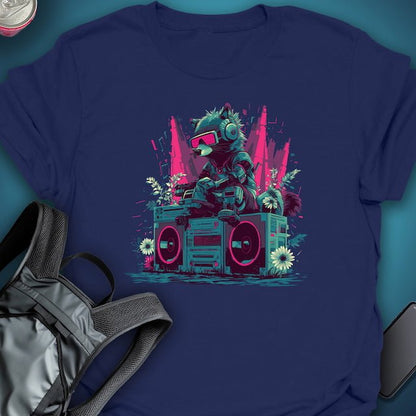 Bass Raider graphic T-shirt – Festival clothing by Triptees