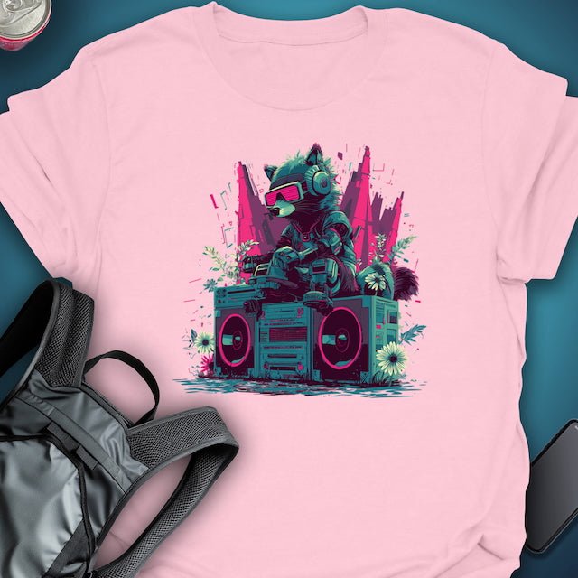 Bass Raider graphic T-shirt – Festival clothing by Triptees