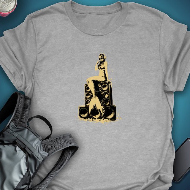 Bass Siren graphic T-shirt – Festival clothing by Triptees