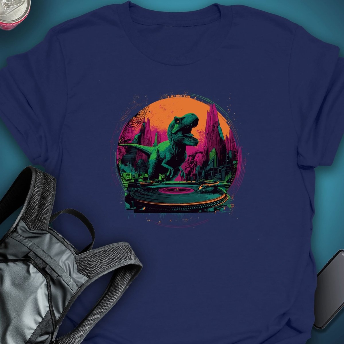 Bass Tyrant graphic T-shirt – Festival clothing by Triptees
