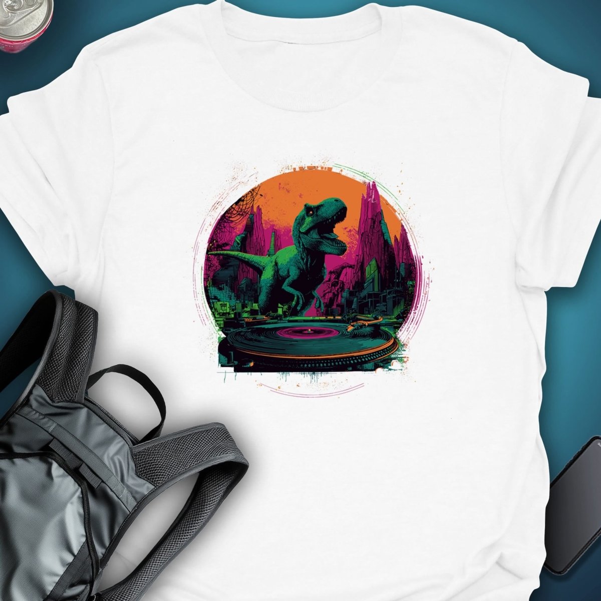 Bass Tyrant graphic T-shirt – Festival clothing by Triptees