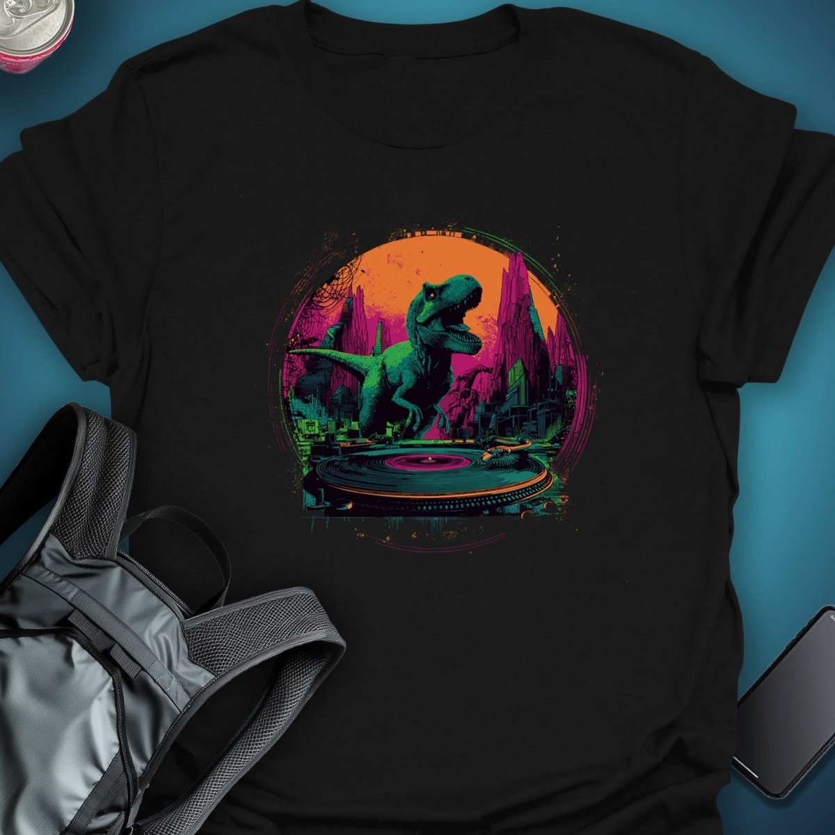 Bass Tyrant graphic T-shirt – Festival clothing by Triptees