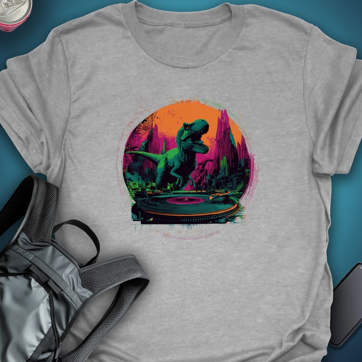 Bass Tyrant graphic T-shirt – Festival clothing by Triptees