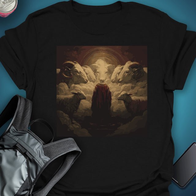 Before the Throne graphic T-shirt – Festival clothing by Triptees