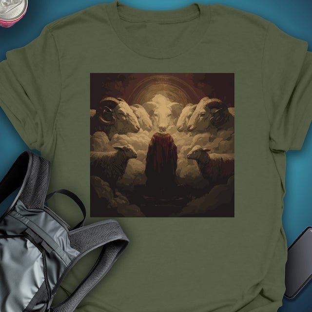 Before the Throne graphic T-shirt – Festival clothing by Triptees