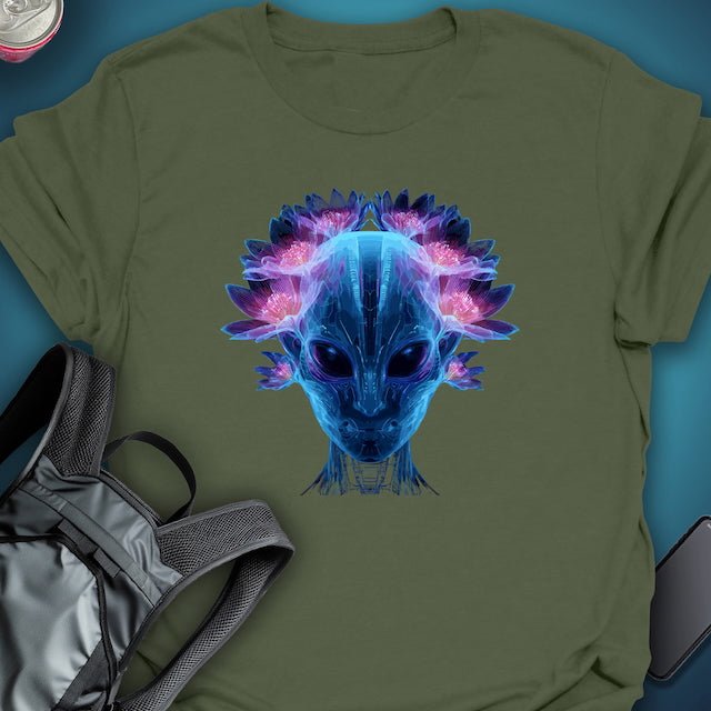 BioSynth Oracle graphic T-shirt – Festival clothing by Triptees