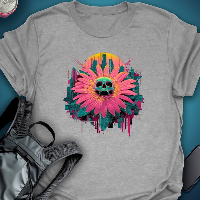 Bloom of Decay graphic T-shirt – Festival clothing by Triptees