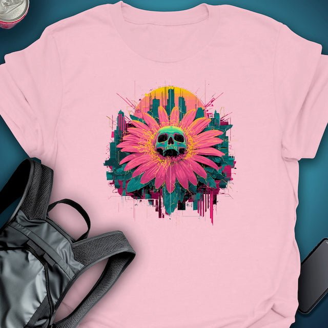 Bloom of Decay graphic T-shirt – Festival clothing by Triptees