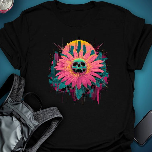 Bloom of Decay graphic T-shirt – Festival clothing by Triptees