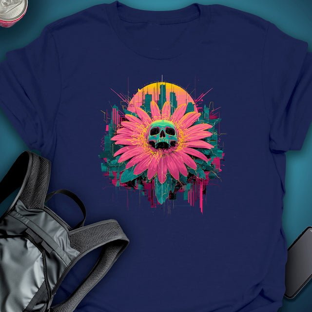 Bloom of Decay graphic T-shirt – Festival clothing by Triptees