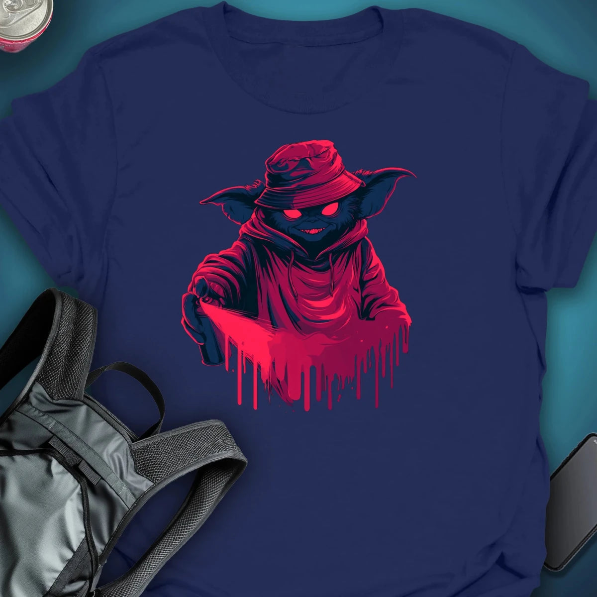 Bucket Goblin graphic T-shirt – Festival clothing by Triptees