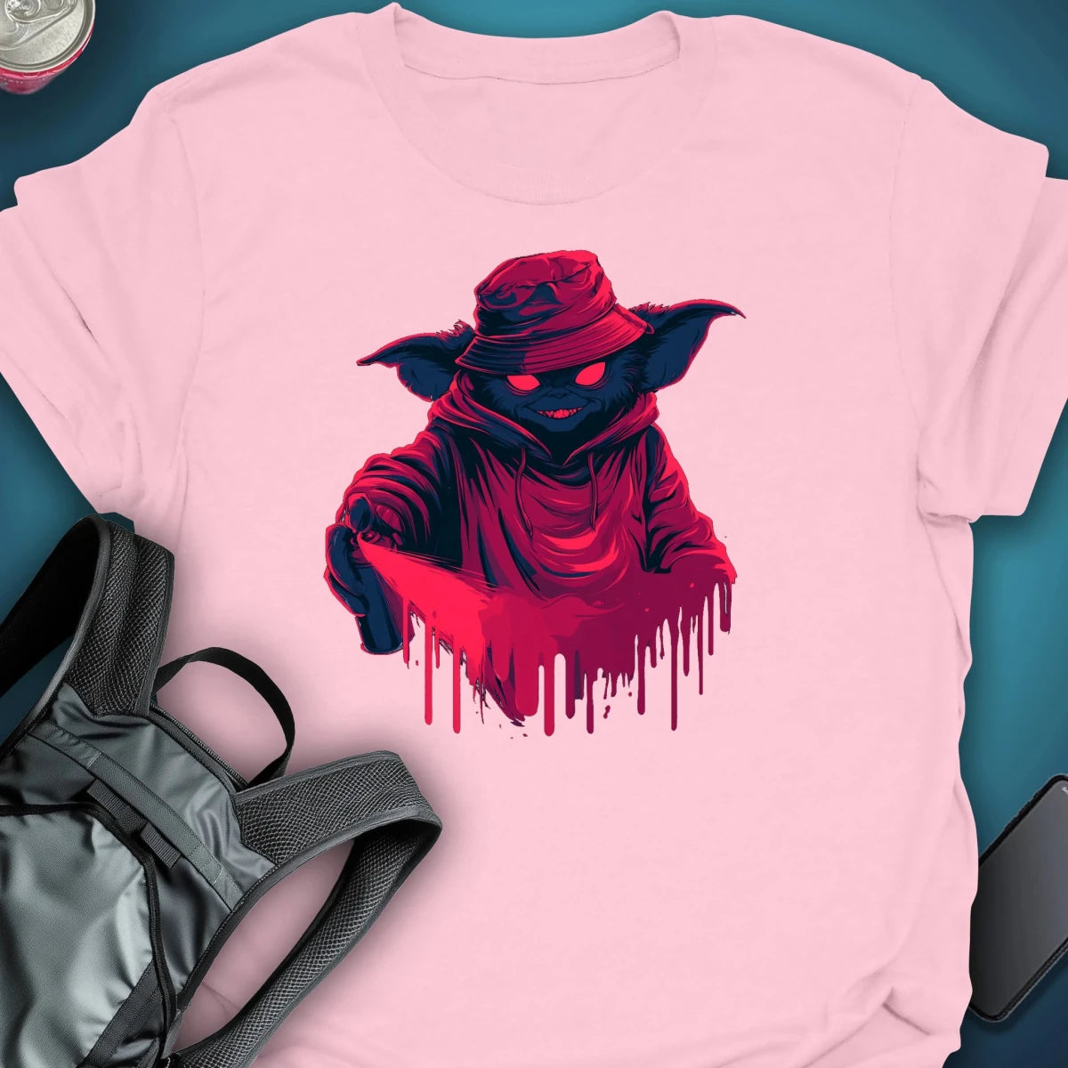 Bucket Goblin graphic T-shirt – Festival clothing by Triptees
