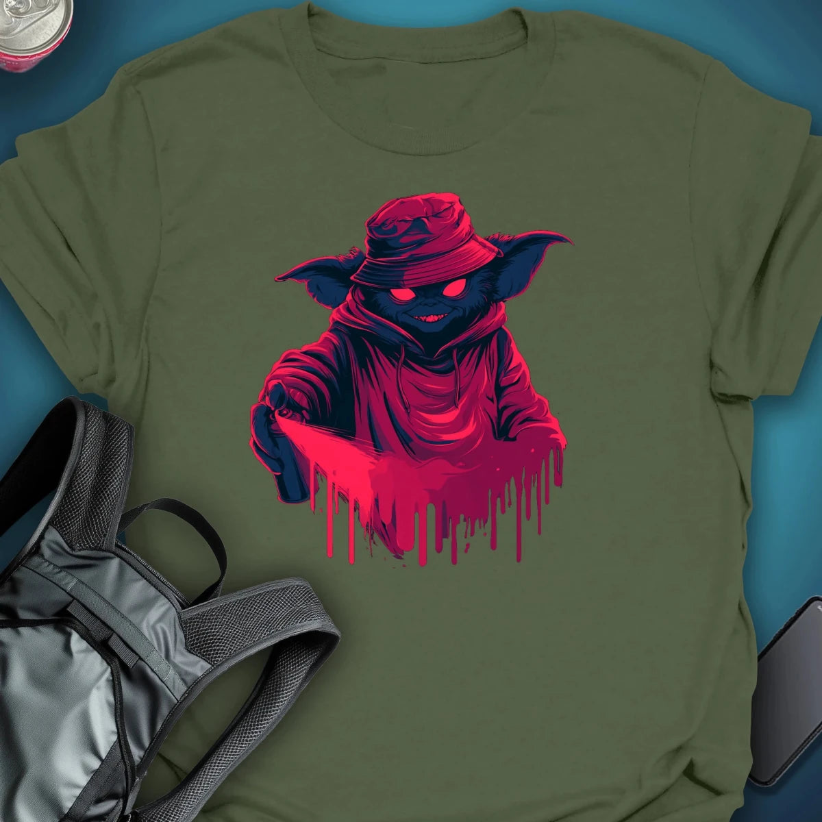 Bucket Goblin graphic T-shirt – Festival clothing by Triptees