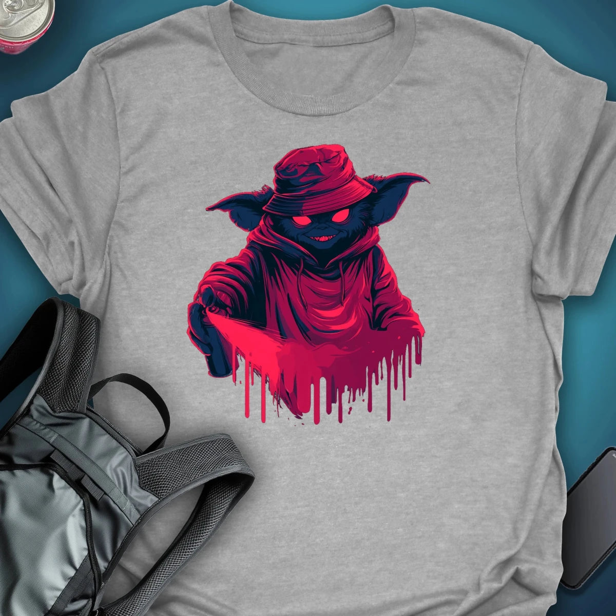 Bucket Goblin graphic T-shirt – Festival clothing by Triptees