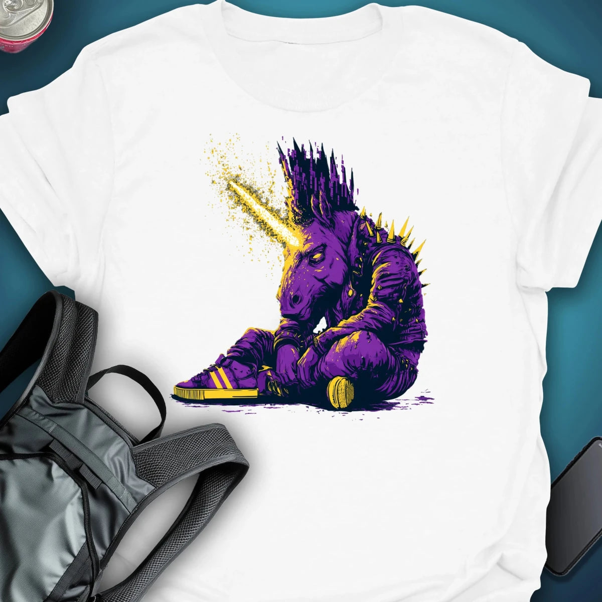 Burnout Myth graphic T-shirt – Festival clothing by Triptees